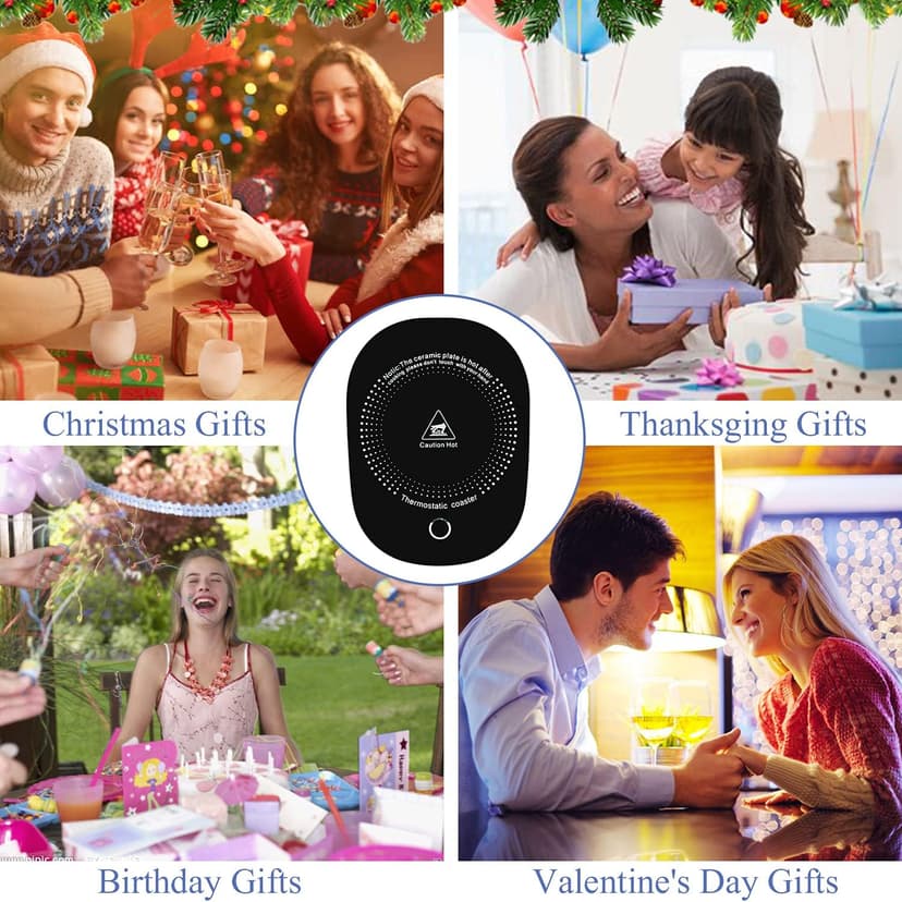 Coffee Mug Warmer for Desk with Auto Shut Off, Coffee Cup Warmer for Desk Office Home-Coffee Gifts