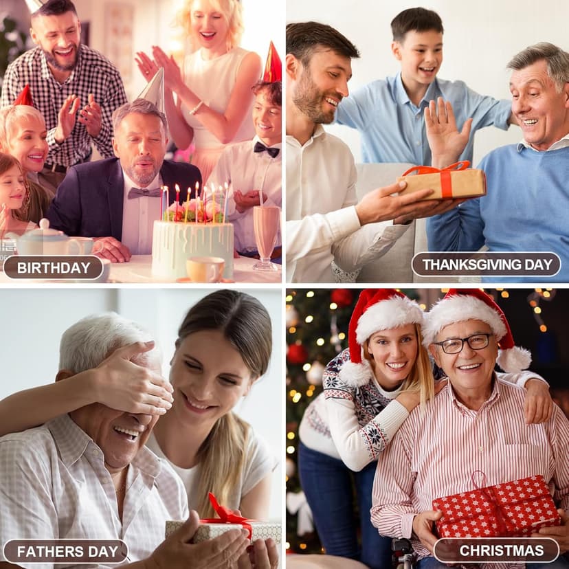 Gifts for Dad from Daughter Wife 17oz Stainless Steel Bullet Tumbler, Coffee Mug Birthday Gifts for Men Grandpa on Christmas Anniversary Valentines Fathers Day Stocking Stuffers for Men