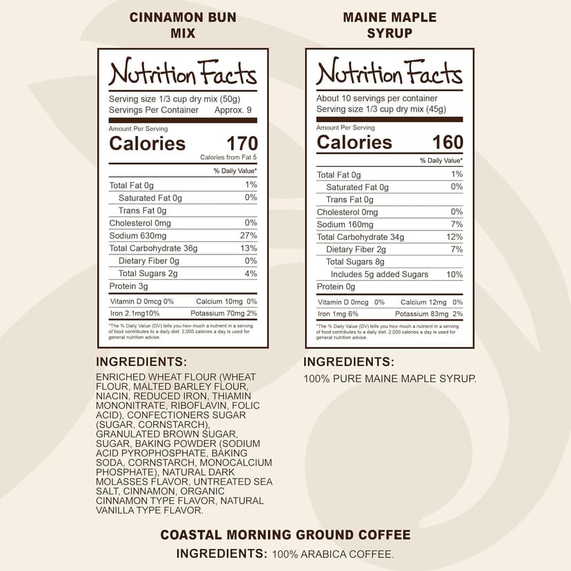 Stonewall Kitchen, New England Breakfast 6-Piece Gift Set with Reusable Basket