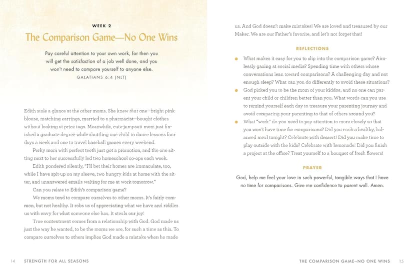 Strength for All Seasons: A Mom's Devotional of Powerful Verses and Prayers