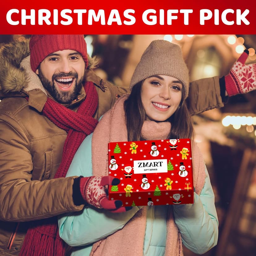 Christmas Gifts Stocking Socks - Xmas Stocking Stuffers for Men Women Secret Santa Gifts for Men Women