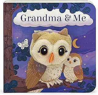 Grandma & Me Children's Finger Puppet Board Book, Ages 1-4