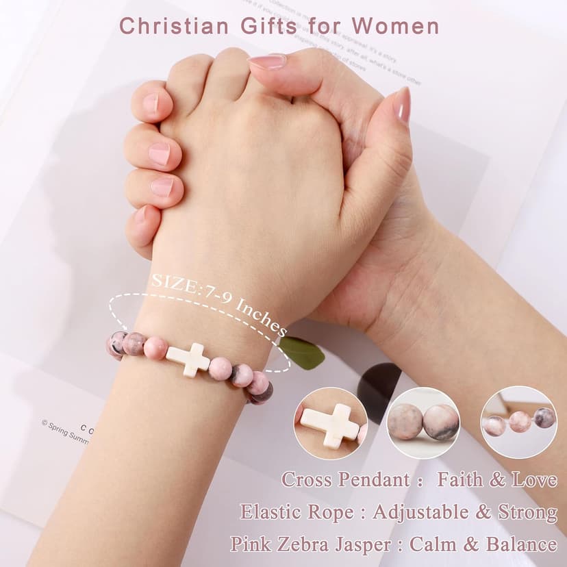 Christian Gifts for Women, Religious Faith Based Present, Best Friend Sister Mom Birthday Friendship Gifts for Women, Christmas Mothers Day Easter Thanksgiving Ideas Present