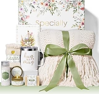 Self Care Gifts for Women Get Well Soon Gifts, Birthday Gifts for Women Care Package, Sympathy Gift Baskets Spa Gifts Set, Thinking of You Christmas Inspirational Gifts for Mom Her Friend Sister Wife