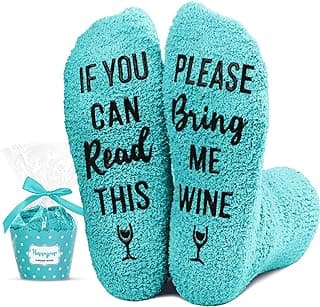 HAPPYPOP Funny Gifts for Women Men - Boba Tea Taco Gifts for Her, Bourbon Coffee Socks