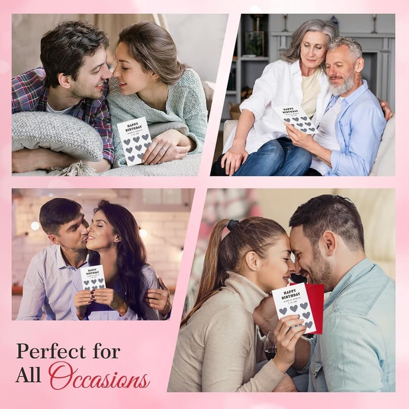 WhatSign Funny Birthday Card for Boyfriend - Husband Scratch off Birthday Card with Envelope- Hilarious and Interactive Gift for Men Women Her Him Husband Boyfriend