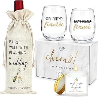 Engagement Gifts for Couples Women Newly Engaged Gift for Her Fiance Gifts for Women Unique Engagement Decorations Just Engaged Present Ideas for Her Him Bride Men Future Mr and Mrs Best Friend