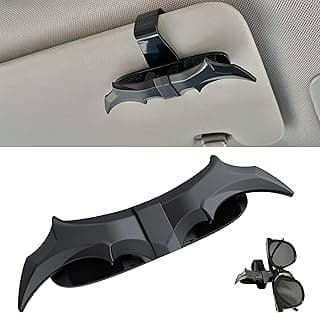 Bat Wing Shaped Sunglasses Holders for Car, Visor Accessories, Car Gadgets for Man Gifts