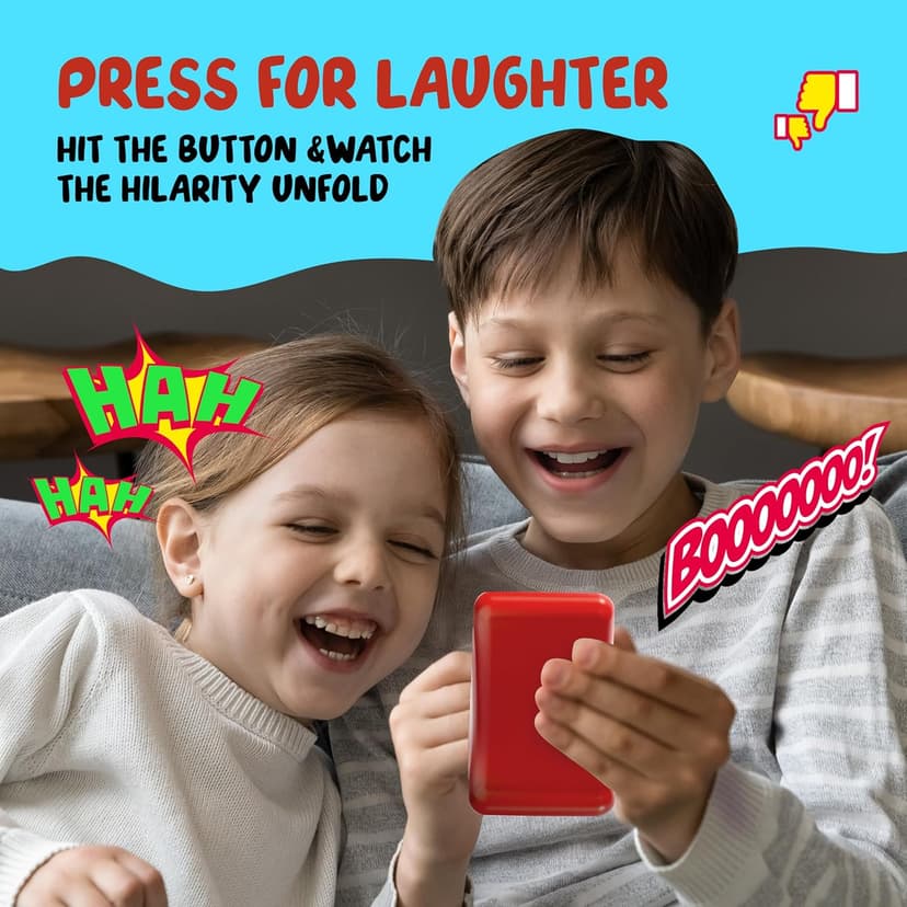 KNUCKLHEAD Sound Effects Machine - 16 Hilarious Sounds - Stocking Stuffer - Boys Prank Gifts for Kids- 6 7 8 9 10 Year Old Boy Gifts - Fun Boys Toys for Ages 8-13 - Cool Gadgets for Teens Gift