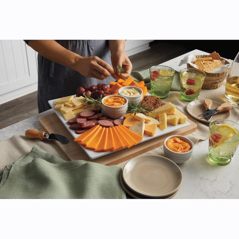 The Swiss Colony 27 Favorites Food Gift Set, Summer Sausage Meats and Cheeses, Assorted Chocolates, Candies, Petits Fours, Cheese & Charcuterie Board Gifts Basket, Holiday, Christmas - Holiday Red Box