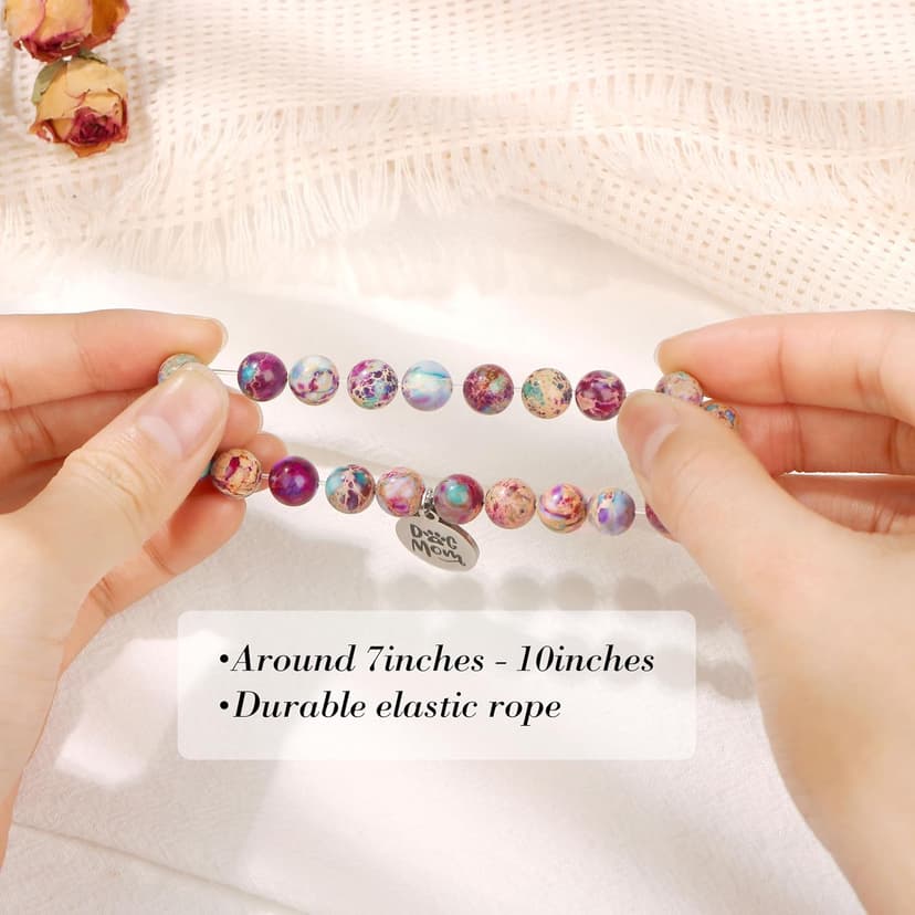 JoycuFF Bracelets for Women Funny Inspirational Gifts for Her Sister to Sister Jewelry Mantra Cuff Bangle