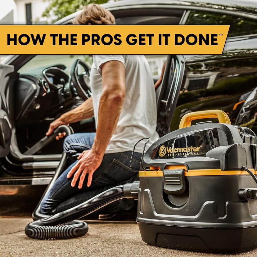 Vacmaster Professional Beast Series VFB511H 0201 5-Gallon 5.5 Peak HP Wet/Dry Vac, Black