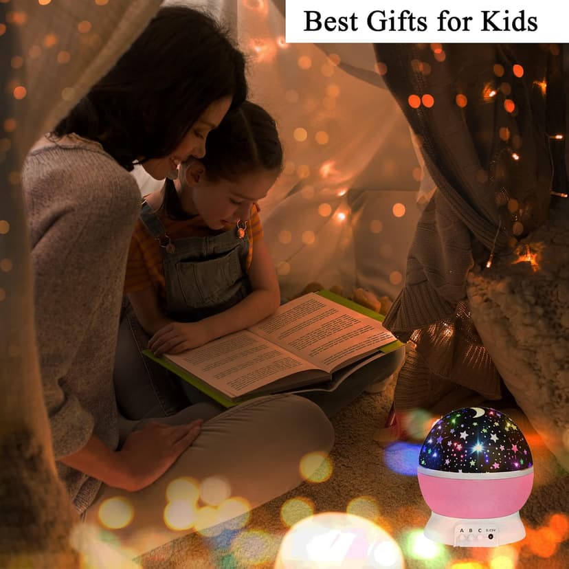 Toys for 1-10 Year Old Girls,Star Projector for Kids 2-9 Year Old Girl Gifts Toys for 3-8 Year Old Girls Christmas Gifts for 4-7 Year Old Boys Birthday Gifts Stocking Stuffers for Kids