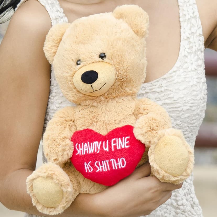 Hollabears Shawty U Fine 10" Original Teddy Bear Plush