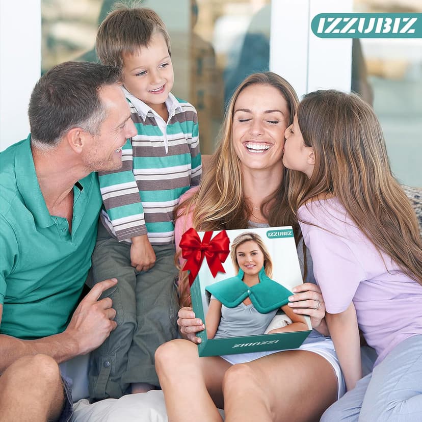 Neck Shoulder Heating Pad Gift for Back Pain Relief, Electric Weighted Heat Pads for Cramps, Leg and Foot, Gifts for Christmas, Mothers Day, Fathers Day, Birthday, Women, Men, Mom, Dad