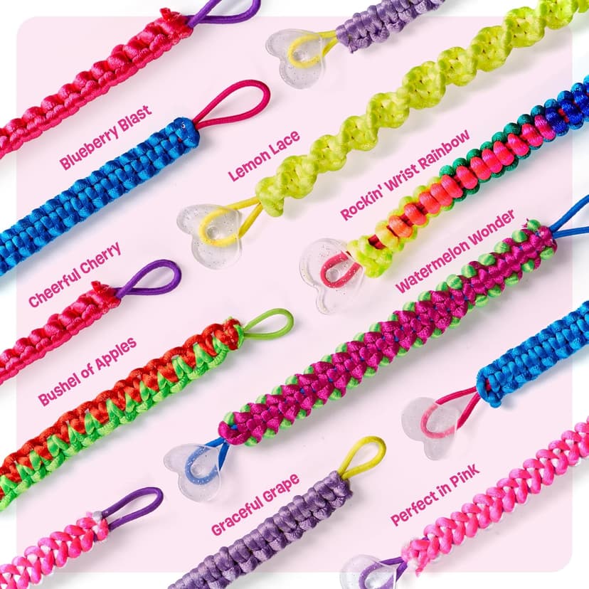 Pretty Me Friendship Bracelet Making Kit for Girls - Crafts for Girl - String Bracelets Maker - Gifts for 8-12 Year Old Kid - Birthday Gift Ideas & Kits Toys Ages 8, 9, 10, 11, 12 - Kids Age 8-12 Olds