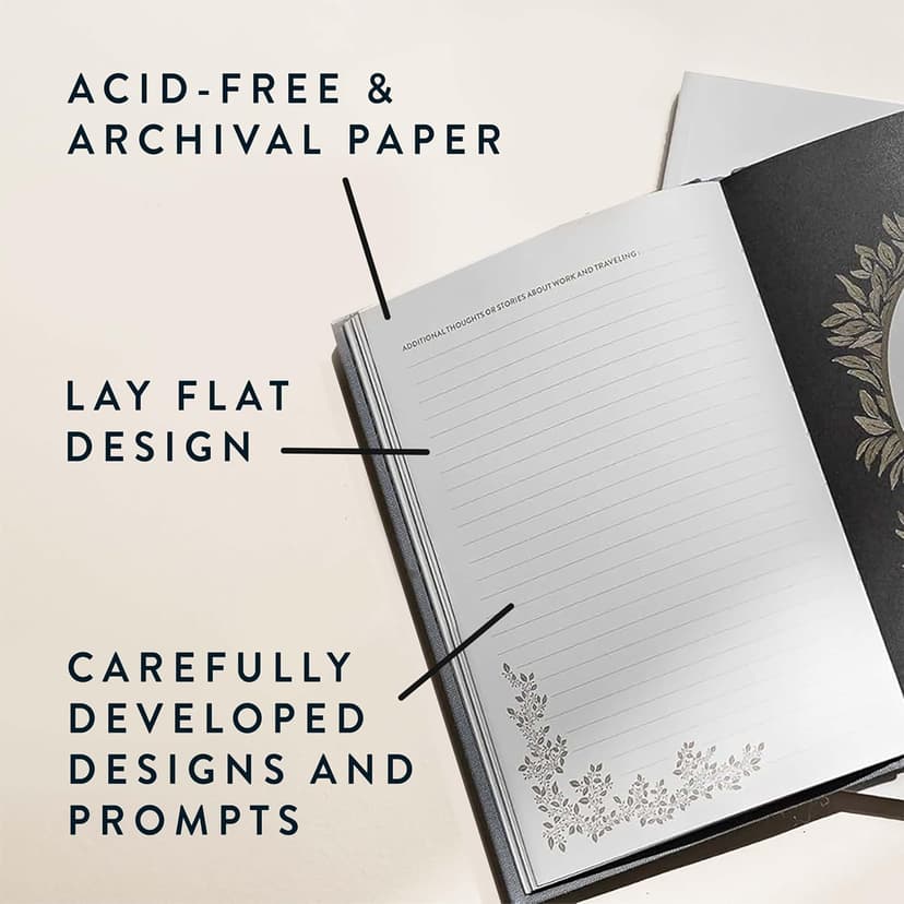 Dad's Story Journal (Linen Hardcover): A Memory and Keepsake Journal for My Family (Heirloom Story Books and Guided Journals)