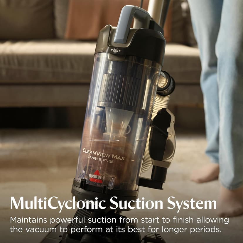 Bissell CleanView Max Tangle-Free with LED Headlights, Active Extension Wand, Tangle-Free Brush Roll, Included pet Tools, 4072L