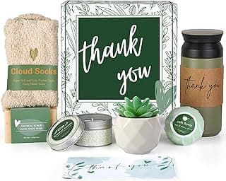 Thank You Gift Box for Women, Relaxing Spa Gifts and Self-Care Package for Mom, Grandma, Friends, Sister, Wife, Coworker, Teacher, Boss, Perfect for Birthdays, Appreciation, Retirement, or Farewell