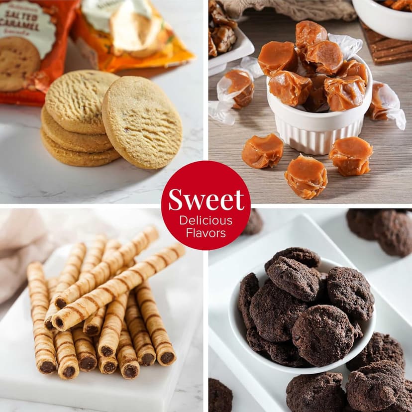 Broadway Basketeers Gift Basket Snack Gifts for Women, Men, Families, College Teacher – Delivery for Birthday, Appreciation, Thank You, Corporate, Get Well Soon Care Package