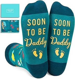 Zmart Gift Idea For Him - Funny Gifts For New Dad Brother Father In Law, In Law Socks
