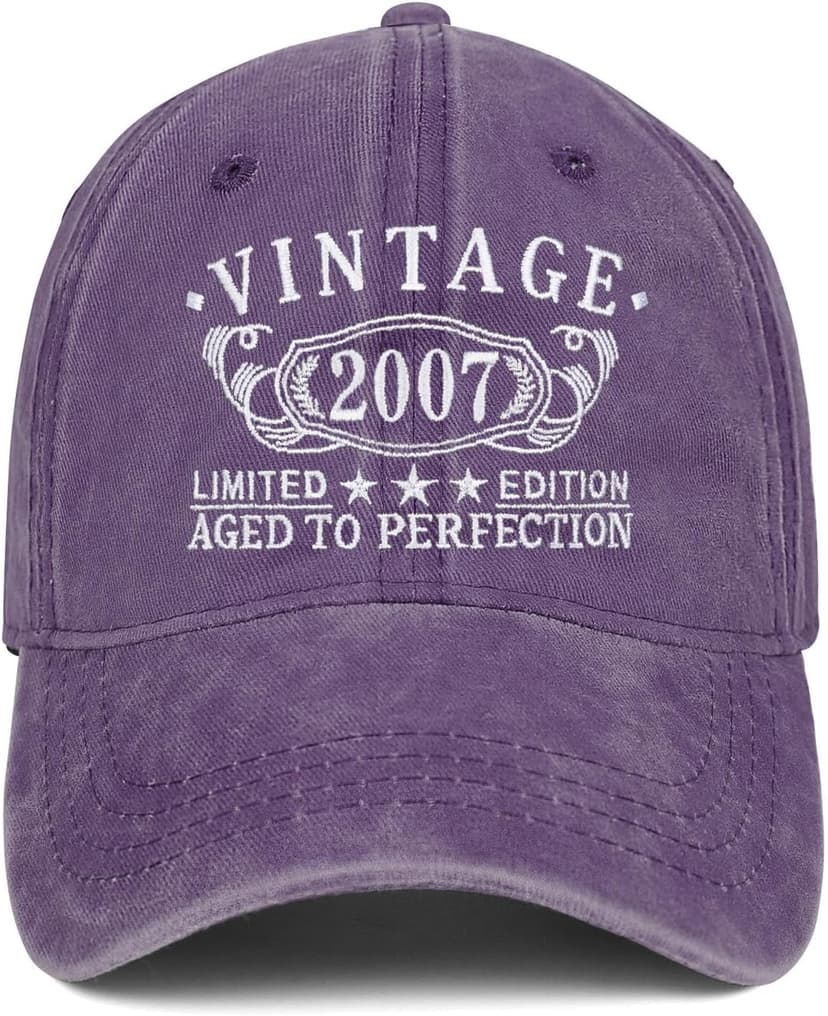 Birthday Gifts for Men Women, Personalized 18th/21st/25th/30th/40th/50th ...90th Birthday Ideas Gift, Vintage Baseball Hat