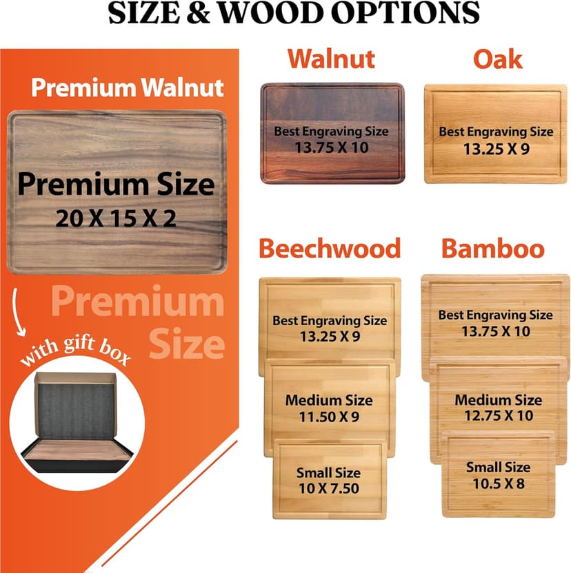 Personalized Dad Cutting Board, Custom Dad Gifts with Kids Names, Grill Father Boards, Cooking BBQ Grilling Gift For Men, Dad, Grandpa, Mens Gifts for Fathers Day, Christmas