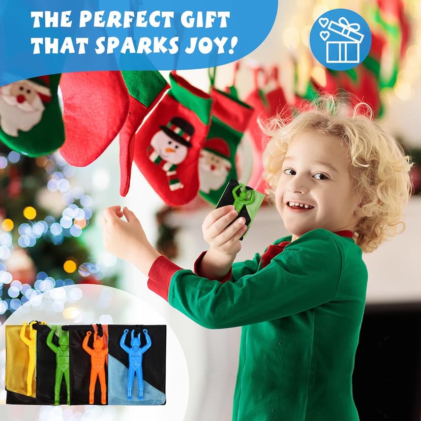 Parachute Toy for Kids, Outdoor Toys Flying Parachute Men, Inside & Outside Toys for or 3 4 5 6 7 8 9 10 11 12 Year Old, Christmas Stocking Stuffers for Kids Idea 2025 Unique Boys Party Favors