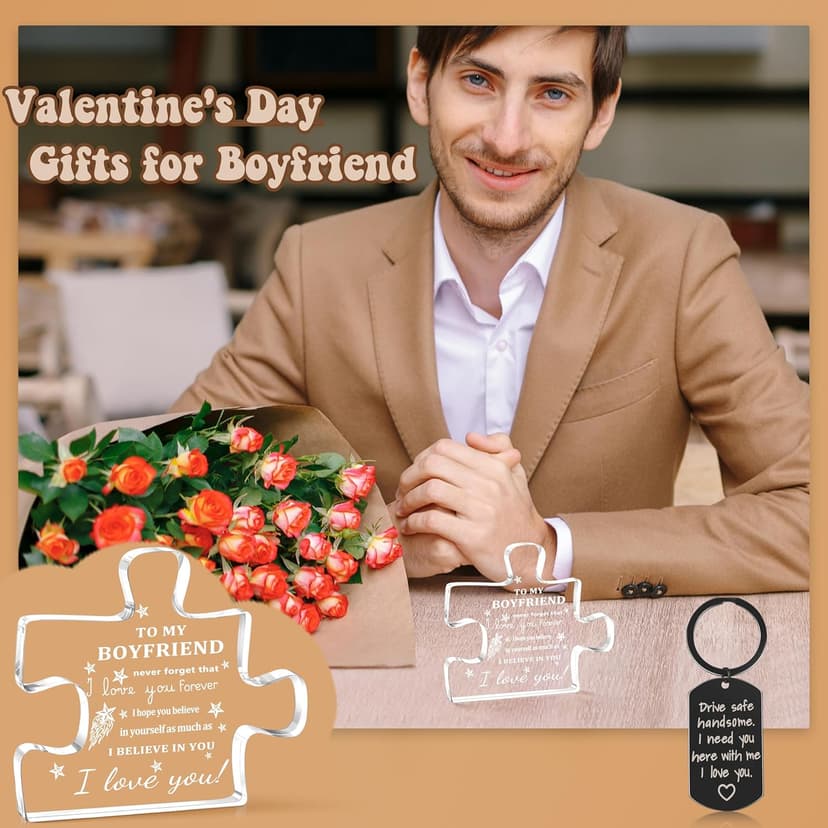 Gifts for Men Romantic Gifts for Boyfriend - Graduation & Christmas Gift for him - Thoughtful Gift for Men from Girlfriend