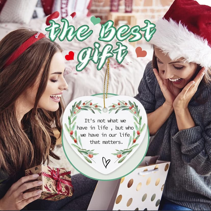 Friendship Ornaments - Christmas & Birthday Gifts for Women - Home Decor