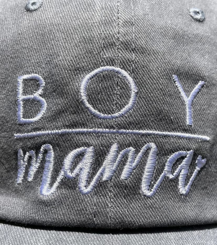 Waldeal Women's Embroidered Baseball Cap Boy Mama Mom Gift Vintage Distressed Dad Hat