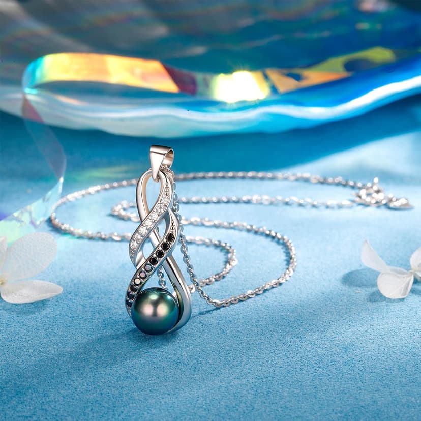 Birthday Gifts for Women Wife Pearl Necklace-Valentinees Gift for Her Grandma Mom on Christmas Day Mothers Day Wedding Gifts Anniversary