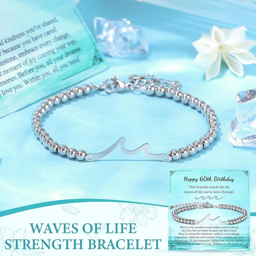 60th Birthday Gifts for Women 60 Year Old Birthday Gifts for Women Cool 1965 Gift for 60 Year Old Woman Fabulous Gift Ideas for Woman in Their 60s Happy 60th Bday Decorations with Tumbler Tote Bag