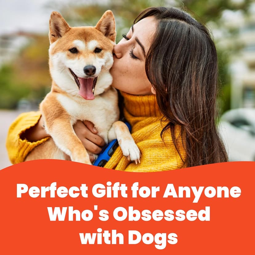 Funny Dog Mom Gift Pen Set – 5 Black Ink Ballpoint Pens with Stylus Tips & Durable Metal Barrels with Hilarious Doggy Quotes – Cute Dog Mom Gift for Women, Fur Mamas, Rescue Lovers, Friends