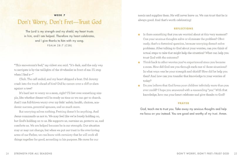 Strength for All Seasons: A Mom's Devotional of Powerful Verses and Prayers