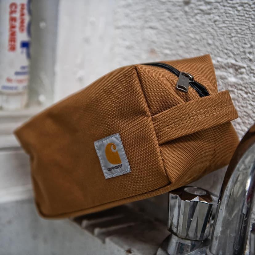 Carhartt Durable Travel Kit, Organize Essentials W/the Water Resistance Free Toiletry Bag