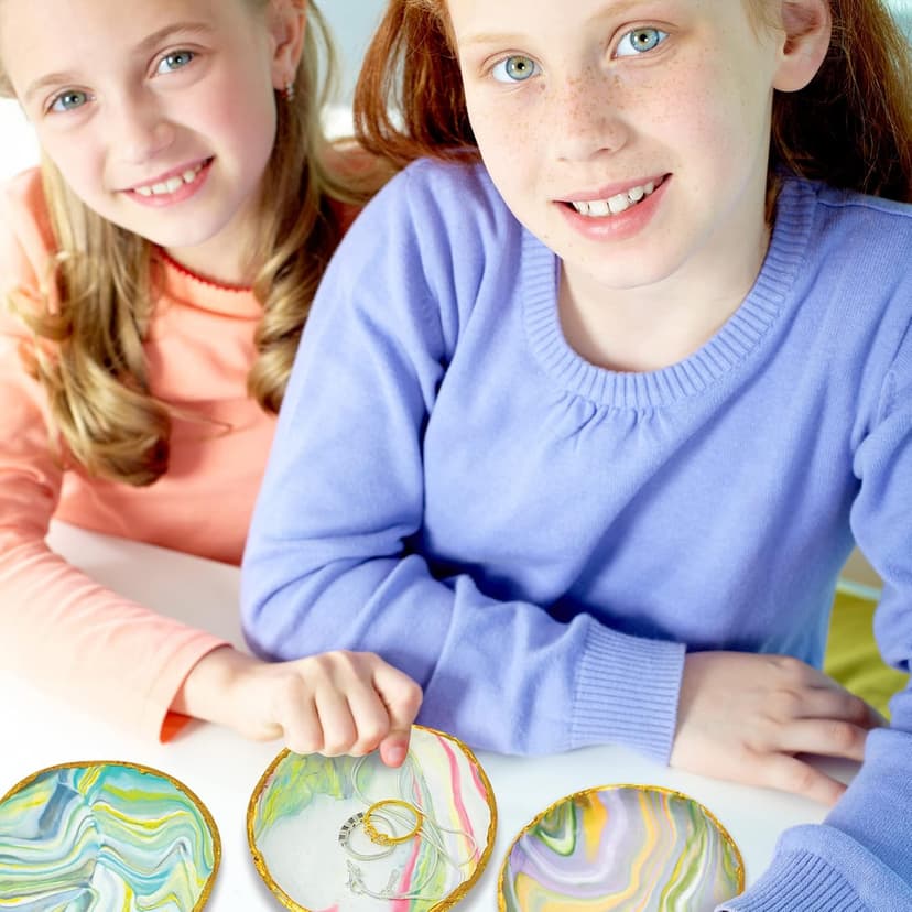 Make Your Own Clay Jewelry Bowls Arts and Crafts Kit for Girls Kids Ages 8 9 10 11 12 Years Old