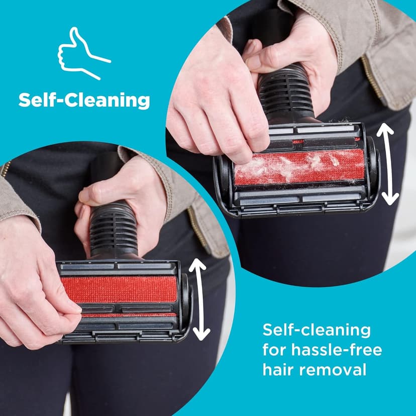 Simplicity Vacuums Pet Fur Remover for Furniture or Clothes, Use as Pet Hair Vacuum Attachment or Lint Roller for Pet Hair, SPET-Tool