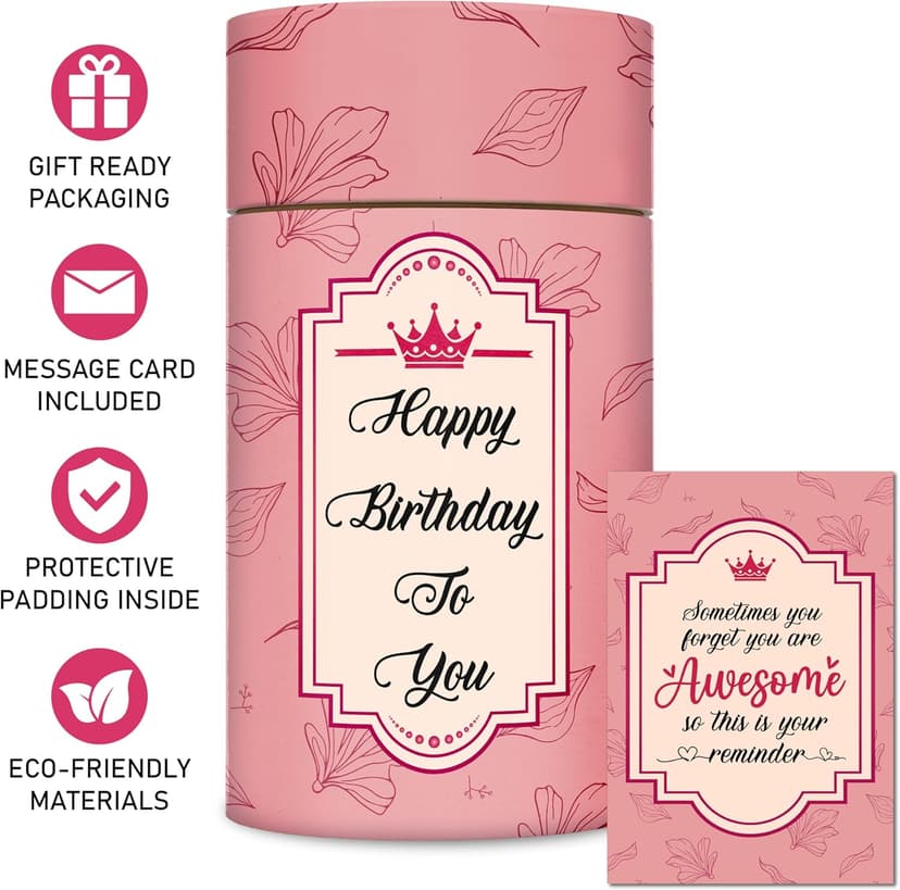 Vintage 1975 Engraved Wine Glass - 50th Birthday Gifts For Her - Cool Gifts For 50 Year Old Woman - 1975 Birthday Present - Fifty Women Gift Ideas - Turning 50 Cup for Wife, Sister, Daughter, Ladies