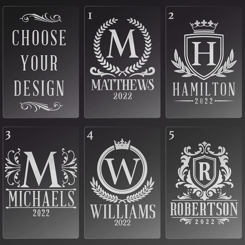 Personalized Whiskey Decanter Set - 5 Design Options - Custom Liquor 25 oz, 750ml Liquor Decanter w/Whiskey Glass Set Options, Birthday & Retirement Gifts for Men