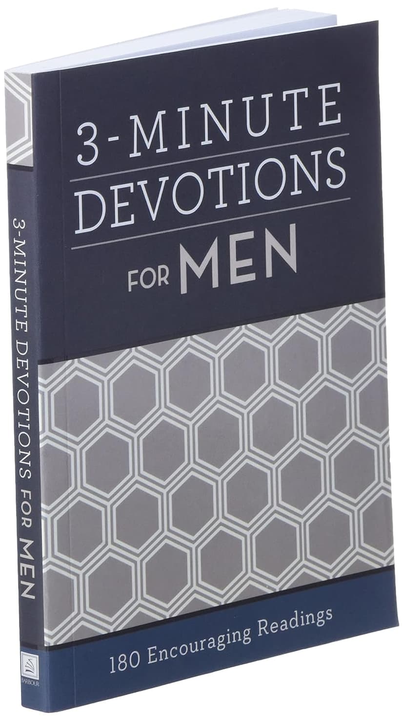 3-Minute Devotions for Men: 180 Encouraging Readings