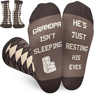 FOURSTUFF Socks for Women, Men - Socks for Grandma, Sister, Wife - Christmas Gifts for Women, Men