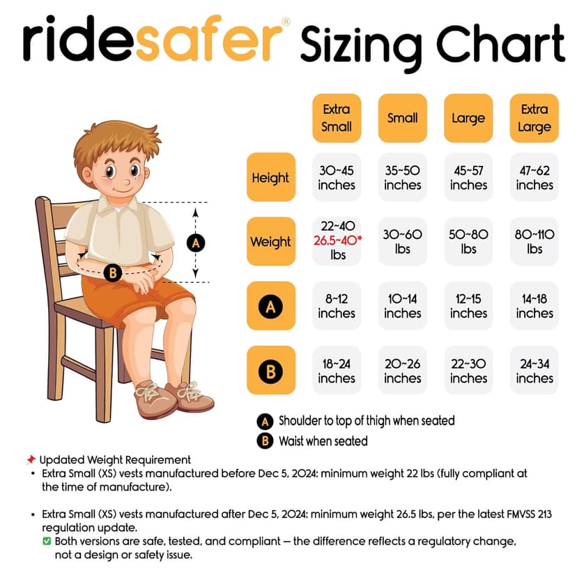 Small Black, Lightweight, Compact, Portable Car Seat - Perfect for Travel and Everyday Child Safety