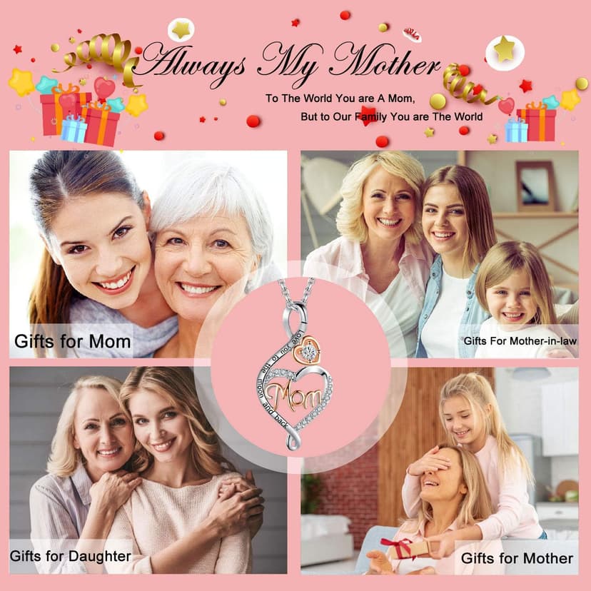 Gifts for Women, Mom Nana Grandma Necklace for Women, Birthday Mothers Day Jewelry Gifts for Mom Grandma Wife from Daughter Son