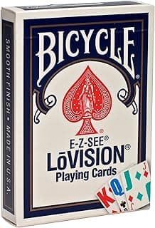 Bicycle E-Z See/Lo- Vision Playing Card Deck