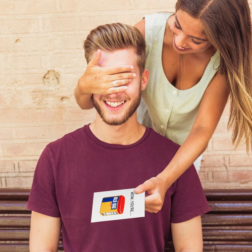 Funny Birthday Card for Men or Women - for Boyfriend, Girlfriend, bf, gf, Husband, Wife, Sister, Brother, etc | for him or her - Gag joke gift | 21st 25th 30th 40th 50th 60th 65th 70th