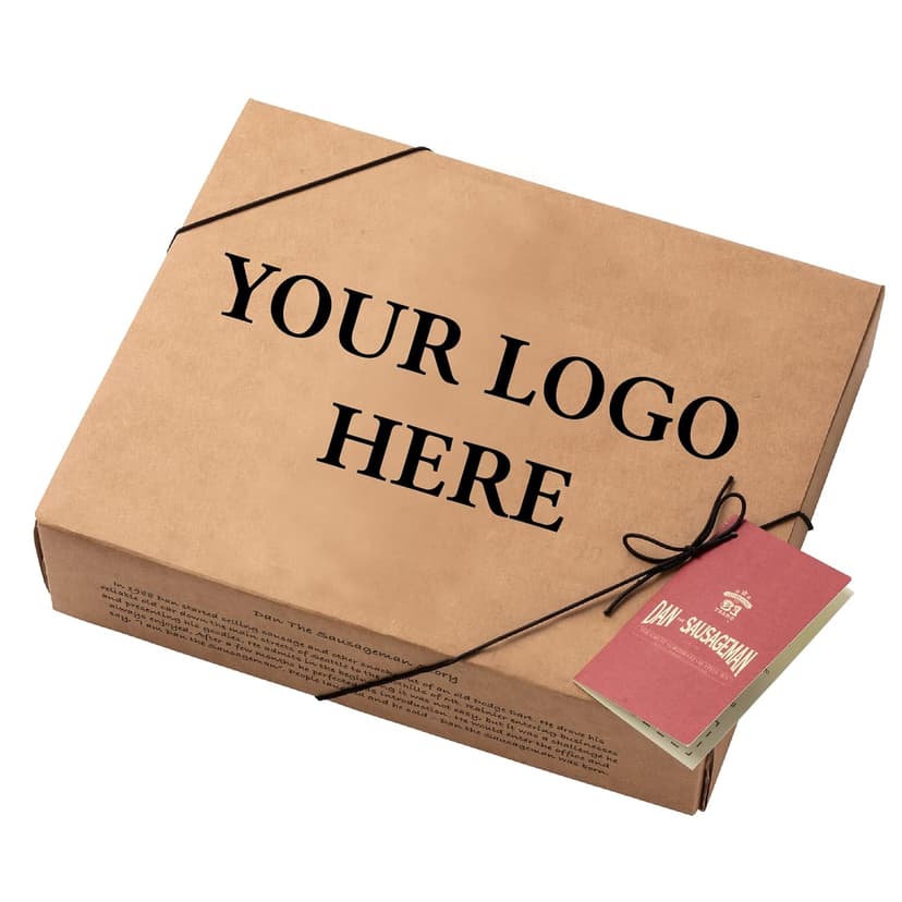 Dan the Sausageman Yukon Gift Basket - Gourmet Smoked Beef Summer Sausages, Cheese & Snacks for Easy Gifting | Perfect for Father's Day, Holidays & Any Occasion, 10-Item