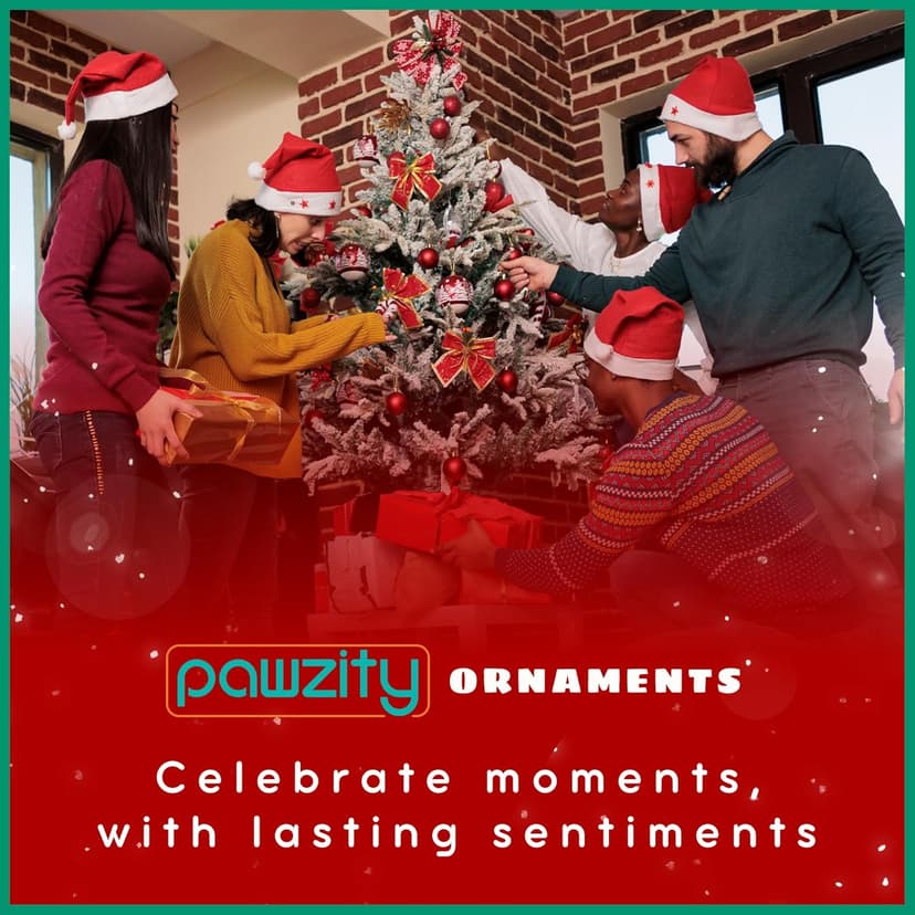 Pawzity Wedding Gifts - Mr and Mrs Gifts - Wedding Gift for Couples 2025, Bride - First Christmas Married Ornament 2025 - Bridal Shower Bride Gift for Newlywed - Wood Married Ornament​