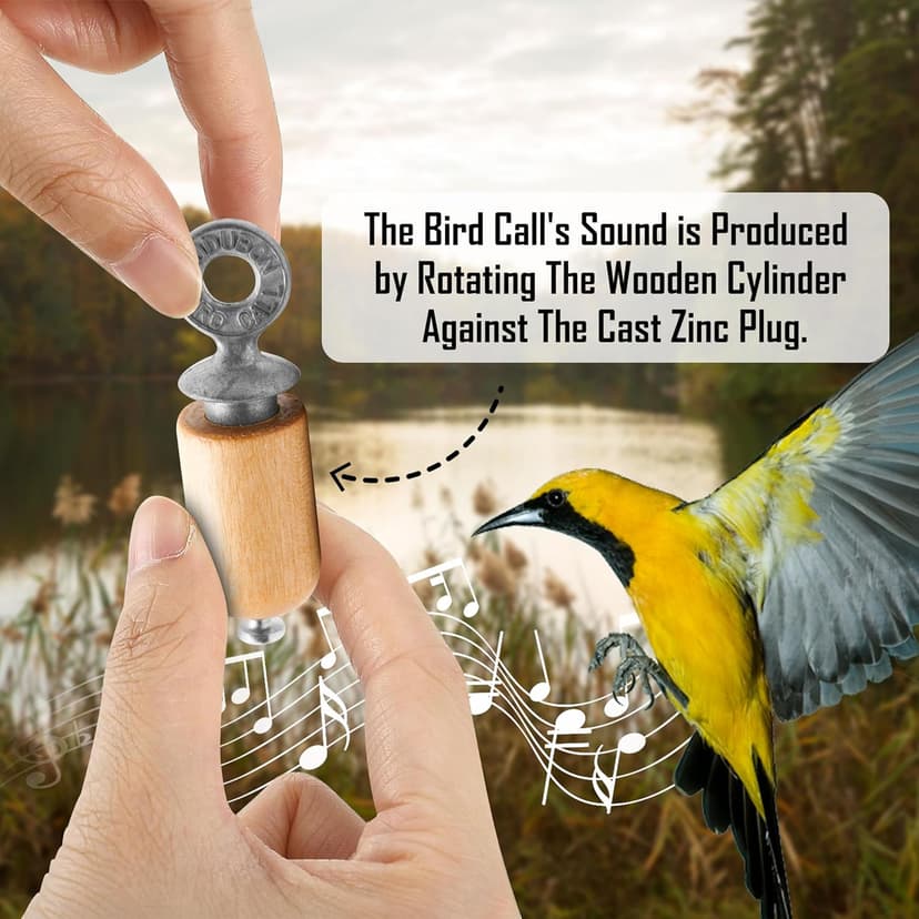 Audubon Bird Call - Natural Birch Gift Pack