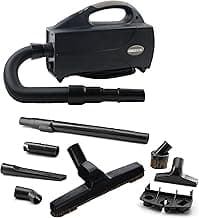 Oreck Compact Canister Vacuum Cleaner, Portable Handheld Vacuum for Carpet and Hard Floors, Lightweight, Powerful Suction with Versatile Tools, Corded Canister Vacuum Cleaners for Home Use